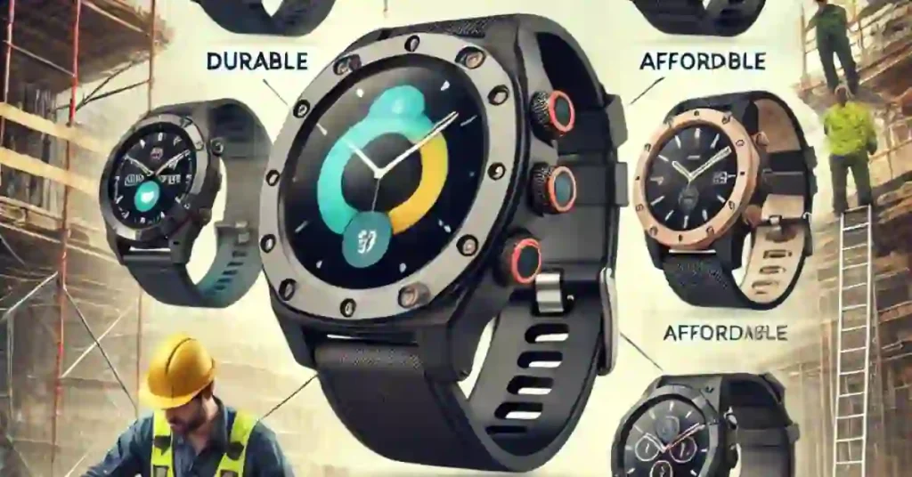 Best Budget Smartwatch for Construction Workers Durable, Affordable, and Feature-Packed