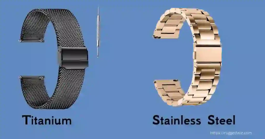 Garmin Watch Bezel Materials Stainless Steel vs Titanium