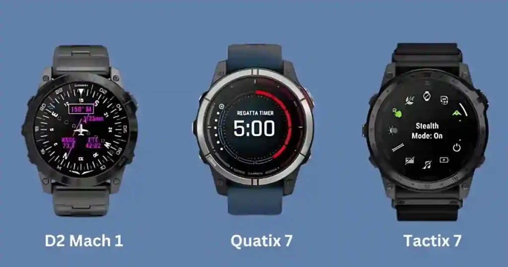 anticipated  GArmin Quatix 8, Tactix 8, and D2 Mach 2 smartwatches,