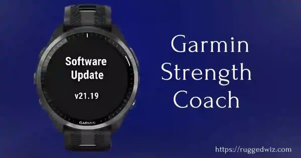 Garmin Strength Coach Officially Rolls Out to Forerunner 965 & 265 in Update 21.19