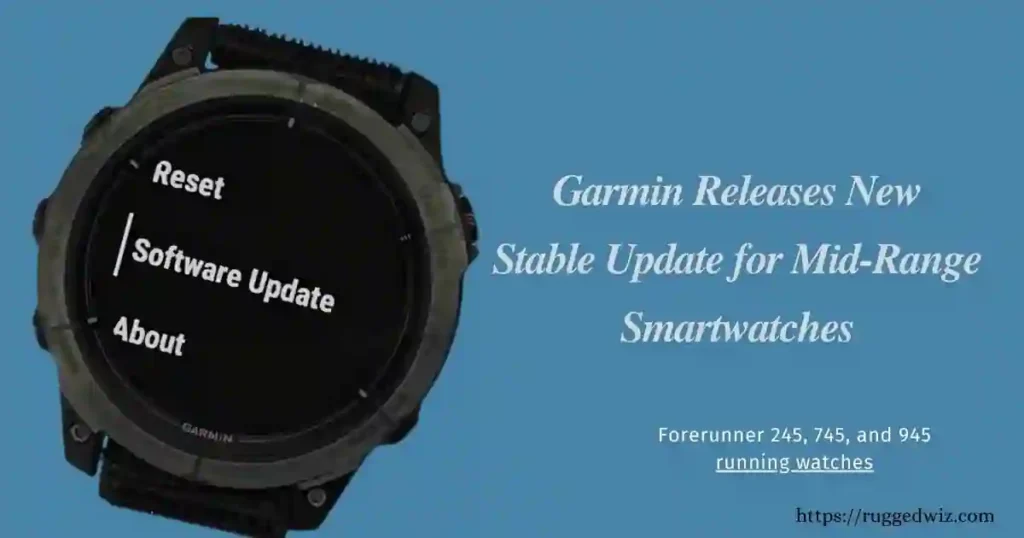 What’s New In Garmin Software Update 13.70