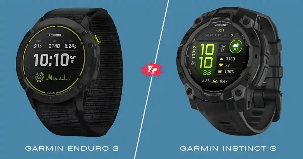 Garmin Instinct 3 vs Enduro 3 Rugged or Premium—Which Wins