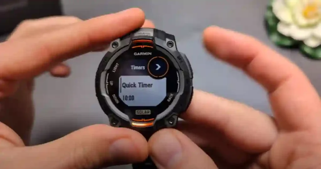 How to set a Stopwatch on Garmin Instinct 3