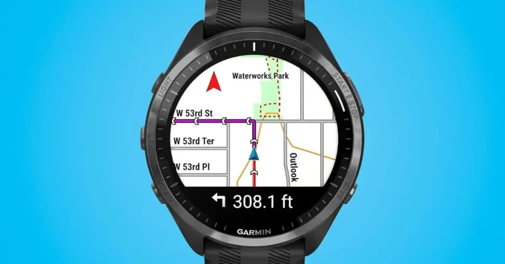 Garmin Forerunner Beta 24.07 update on screen, displaying "Frustration Fixes" for a smoother smartwatch experience.